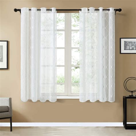 These short panels are available in hard-to-find 45" and 54" lengths. . 45 length curtains